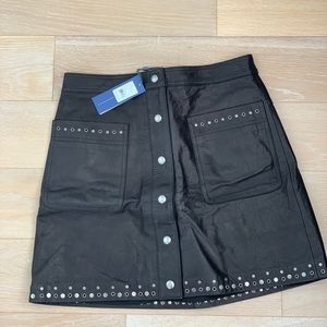 Rebecca Minkcoff leather skirt